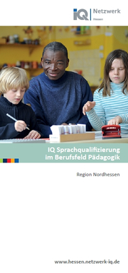 Flyer zur Sprachqualifizierung im Berufsfeld Pädagogik