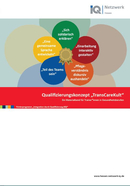 Cover der Publikation "Das Qualifizierungskonzept TransCareKult. Ein Materialband für Trainer*innen in Gesundheitsberufen"
