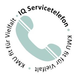 Das IQ Servicetelefon "KMU fit für Vielfalt" ist ein Serviceangebot für Unternehmen in Nord-, Ost- und Mittelhessen.