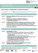 Tagesordnung 2. IQ Praxistag Pflege
