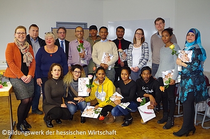 Abschlussfeier des IQ Teilprojekts First Step in Gießen