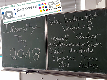 Aktion des IQ Projekts "First Step - Fulda" zum Diversity-Tag 2018