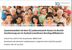 Informationsveranstaltungen für Jobcenter und Agenturen für Arbeit in Hessen
