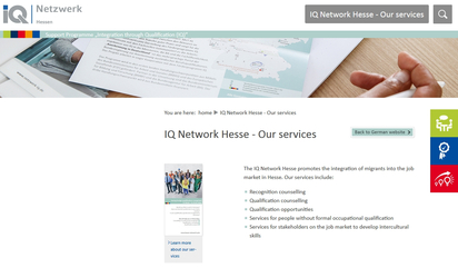 IQ Network Hesse: Learn more about our services.
