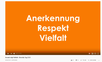 beramí zeigt Vielfalt - Video zum Diversity-Tag