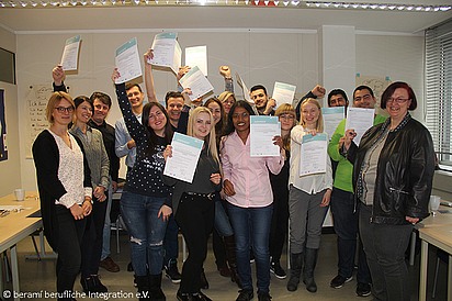 Teilnehmende von Ready-Steady-Go! - Qualifizierung im IQ Netzwerk Hessen